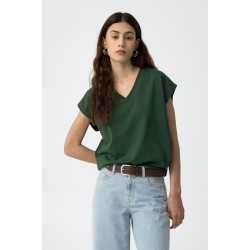 TIFFOSI CHARLIZE T-SHIRT 10059233 868-GREEN