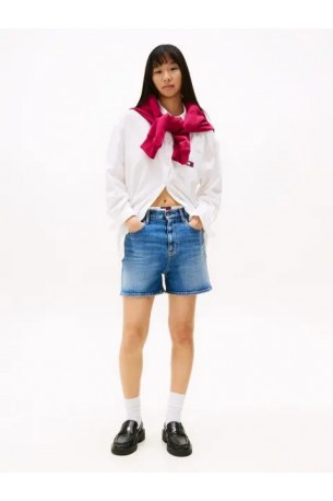 TOMMY JEANS MOM SHORT BI0134 DW0DW20092 1A5NI-DENIM MEDIUM 