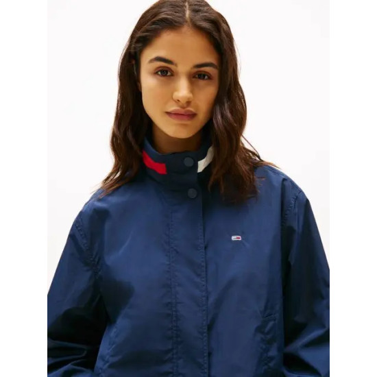 TOMMY JEANS TJW ESSENTIAL JACKET EXT DW0DW20439 C1G-DARK NIGHT NAVY 