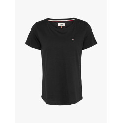 TOMMY JEANS TJW C-NECK TEE DW0DW20459 BDS-BLACK