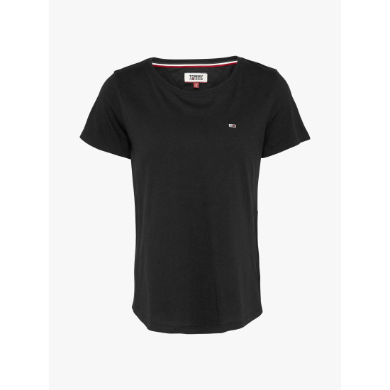TOMMY JEANS TJW C-NECK TEE DW0DW20459 BDS-BLACK