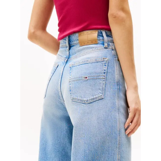 TOMMY JEANS CLAIRE HR WD JEAN BI0112 DW0DW20583 1AB32-DENIM LIGHT 