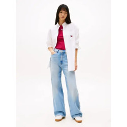 TOMMY JEANS CLAIRE HR WD JEAN BI0112 DW0DW20583 1AB32-DENIM LIGHT 