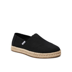 TOMS RCLD CTN SLB WVN MN ALPROP ESPADRILLE 10019875 BLACK