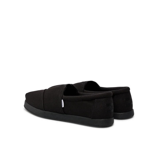 TOMS RCLD CTN CVS MN ALPFWD ESPADRILLE 10019881 BLACK