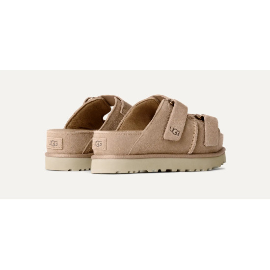 UGG GOLDENSTAR HI SLIDE SLIDES 1155458 00E6-SAND
