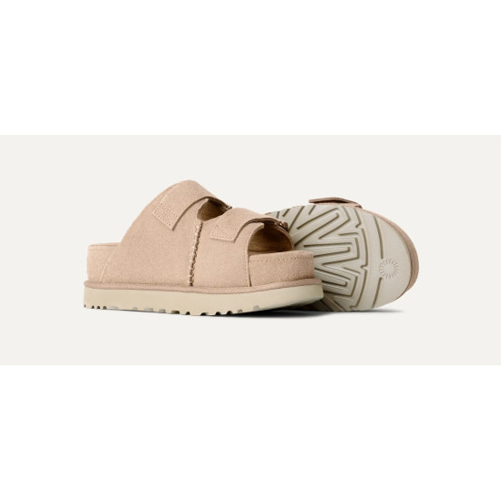 UGG GOLDENSTAR HI SLIDE SLIDES 1155458 00E6-SAND