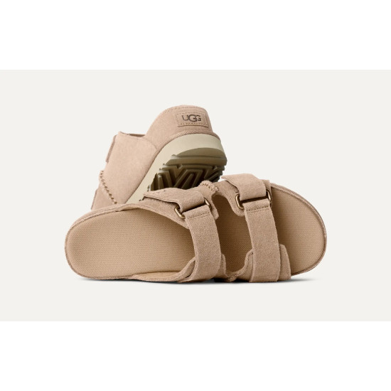 UGG GOLDENSTAR HI SLIDE SLIDES 1155458 00E6-SAND