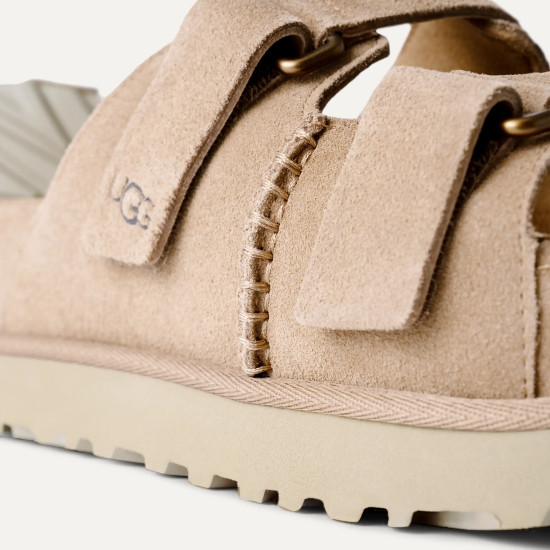 UGG GOLDENSTAR HI SLIDE SLIDES 1155458 00E6-SAND