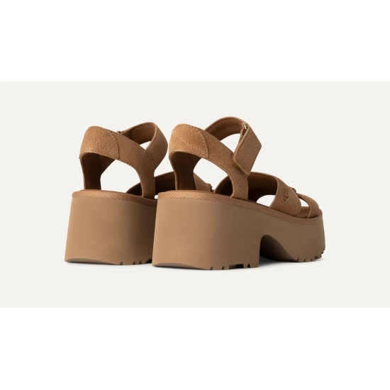UGG NEW HEIGHTS ANKLE STRAP SANDAL 1167475 00KD-CHESTNUT