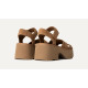UGG NEW HEIGHTS ANKLE STRAP SANDAL 1167475 00KD-CHESTNUT