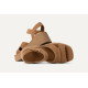 UGG NEW HEIGHTS ANKLE STRAP SANDAL 1167475 00KD-CHESTNUT