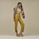 UGG NEW HEIGHTS ANKLE STRAP SANDAL 1167475 00KD-CHESTNUT