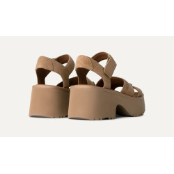 UGG NEW HEIGHTS ANKLE STRAP SANDAL 1167475 MDSD-MUSTARD SEED