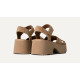 UGG NEW HEIGHTS ANKLE STRAP SANDAL 1167475 MDSD-MUSTARD SEED