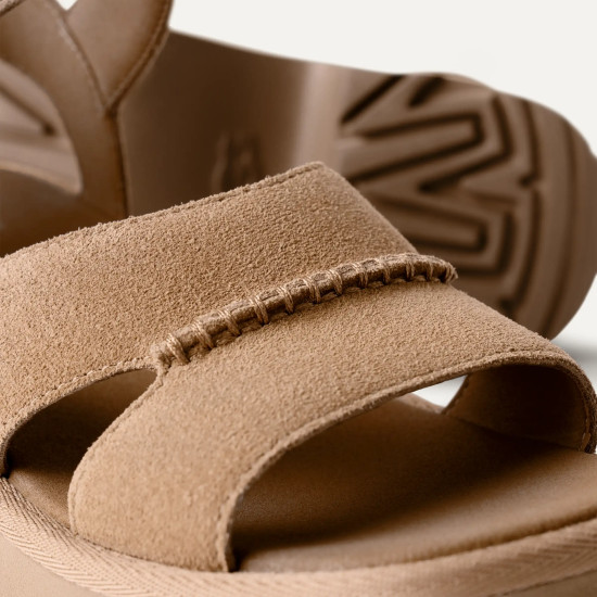 UGG NEW HEIGHTS ANKLE STRAP SANDAL 1167475 MDSD-MUSTARD SEED