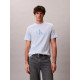 CALVIN KLEIN SS HERO MONOLOGO TEE 20s LV04RB862G C1O-BREEZY BLUE