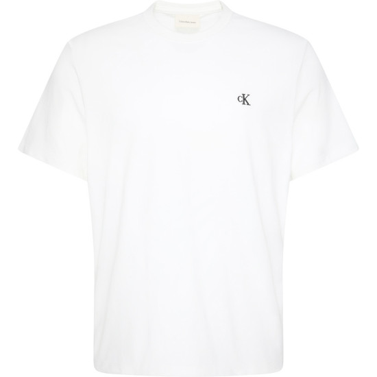 CALVIN KLEIN SS MONOGRAM 20S EASY TEE LV04RC275G YAF-BRIGHT WHITE