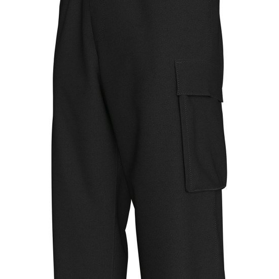 CALVIN KLEIN SKINNY ELASTIC TWILL CARGO PANTS LV04RD608G UB1-BLACK