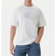 CALVIN KLEIN SS 16S ELEVATED MONOLOGO TEE LV04RF819G YAF-BRIGHT WHITE