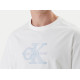 CALVIN KLEIN SS 16S ELEVATED MONOLOGO TEE LV04RF819G YAF-BRIGHT WHITE