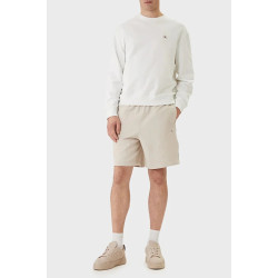 CALVIN KLEIN EU 350TERRY BADGE SHORT LV04RF282G 2JX-OATMEAL