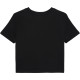 CALVIN KLEIN A - SS LOGO CROPPED TEE LV047AB213 UB1-BLACK
