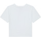 CALVIN KLEIN A - SS LOGO CROPPED TEE LV047AB213 YAF-BRIGHT WHITE