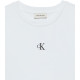 CALVIN KLEIN A - SS LOGO CROPPED TEE LV047AB213 YAF-BRIGHT WHITE