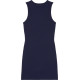 CALVIN KLEIN SL TEXTURE WAFFLE RACER MINI DRESS LV047F235G 9EI-EVENING BLUE 