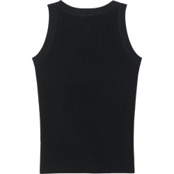 CALVIN KLEIN WOVEN LABEL TANK LV047F355G UB1-BLACK