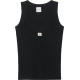 CALVIN KLEIN WOVEN LABEL TANK LV047F355G UB1-BLACK