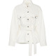 CALVIN KLEIN WHS CINCHED JACKET LV047F759G ASN-CHALK WHITE