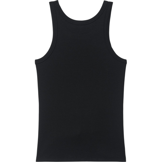CALVIN KLEIN CONTOUR 2X2 RIB GRAPHIC TANK LV047F816G UB1-BLACK 