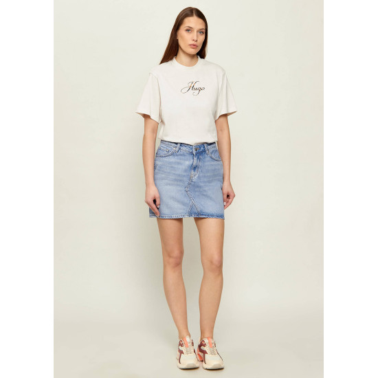 HUGO VINTAGE TEE-23 50560566 102-NATURAL 