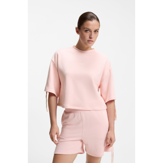 HUGO CASUAL-T-SHIRT 50561045 688-LIGHT PINK