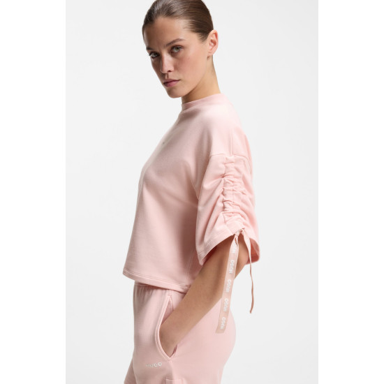 HUGO CASUAL-T-SHIRT 50561045 688-LIGHT PINK