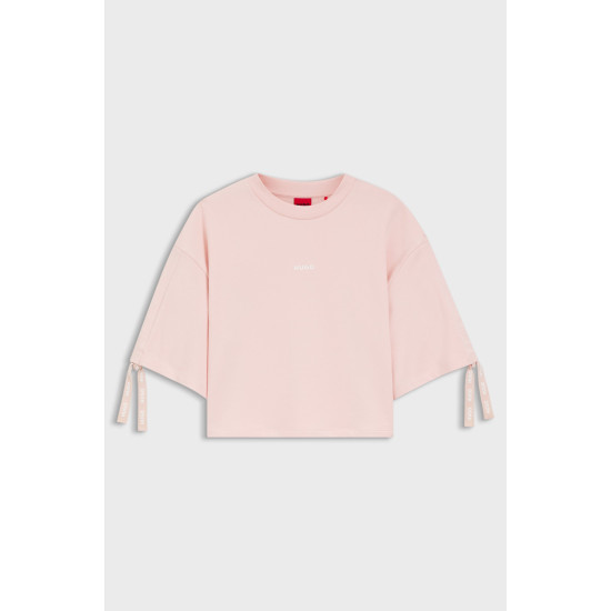 HUGO CASUAL-T-SHIRT 50561045 688-LIGHT PINK