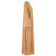 AGGEL EMBROIDERED BEIGE SUMMER KAFTAN SS52007KF GOLD