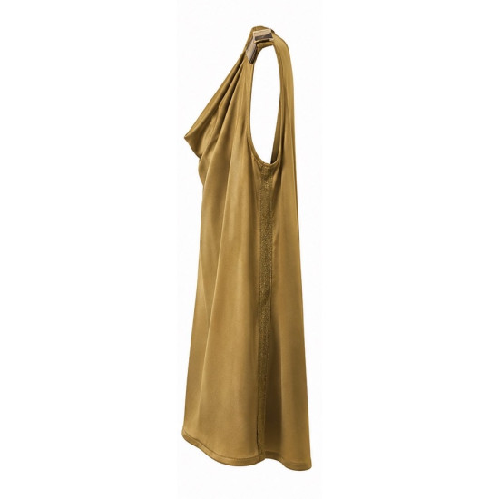 AGGEL SLEEVELESS DRAPE TOP SS61120KF OLIVE 