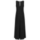 AGGEL SIDE DETAIL MAXI DRESS SS63134KF BLACK 