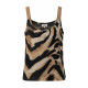 AGGEL PRINTED TANK TOP SS51004KF ANIMAL PRINT