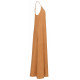 AGGEL EMBROIDERED V-NECK MAXI DRESS SS53011KF GOLD 