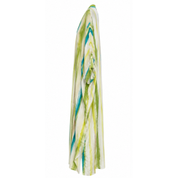 AGGEL STRIPED DRESS SS53082KF MULTICOLORED GREEN  
