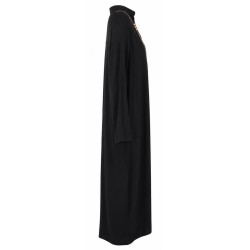 AGGEL EMBROIDERED MAXI DRESS SS63109KF BLACK 