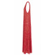 AGGEL SLEEVELESS V-NECK DRESS SS63168K FUCHSIA
