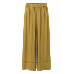 AGGEL WIDE LEG FLOW PANTS SS64115KF OLIVE 