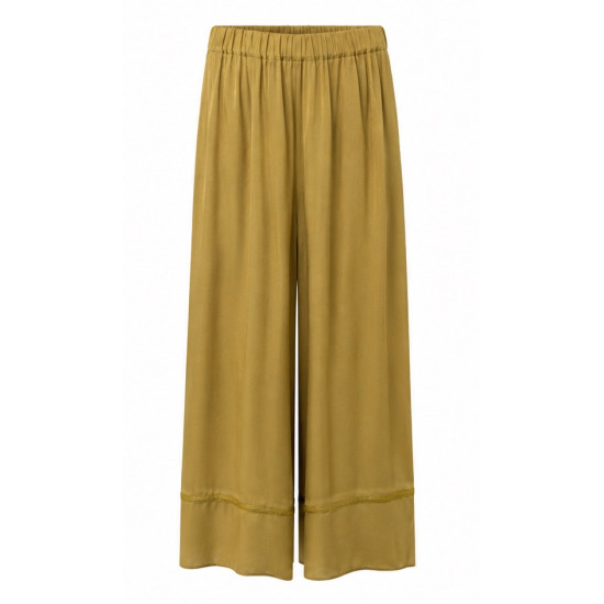 AGGEL WIDE LEG FLOW PANTS SS64115KF OLIVE 