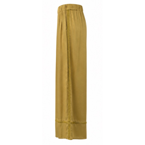 AGGEL WIDE LEG FLOW PANTS SS64115KF OLIVE 
