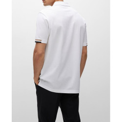 BOSS PARLAY 147 POLO 50467113 100-WHITE